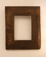 Marco de madera con cristal