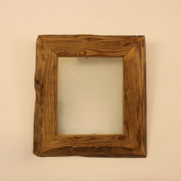 Marco de madera con cristal