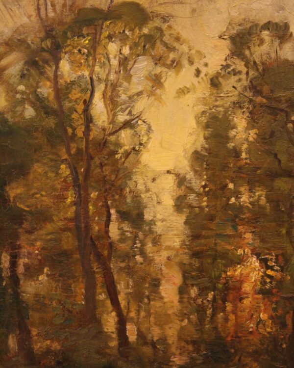 Pintura de Harry Mitton Wilson del siglo XIX