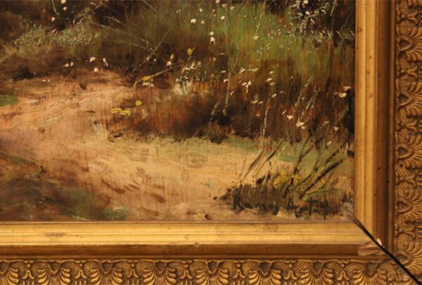 Pintura de Manuel Ramos Artal del siglo XIX