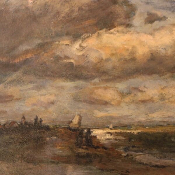 Pintura de Andor Züllich von Züllborn del siglo XIX